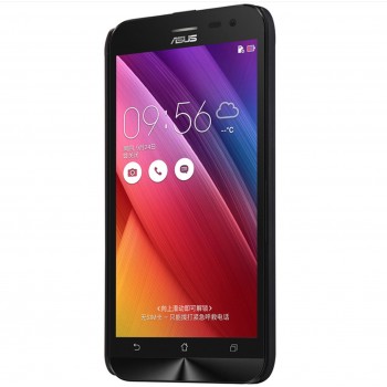 Zenfone 2 Laser Ze500kg/Ze500kl deklas juodas "Nillkin" Frosted Shield + plevele
